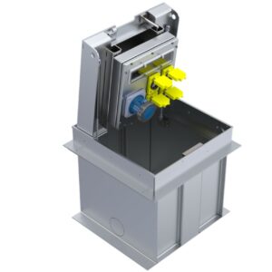 Type11 US Floor Box In Ground Power Unit Stage and Food Cart Power Floor Box External